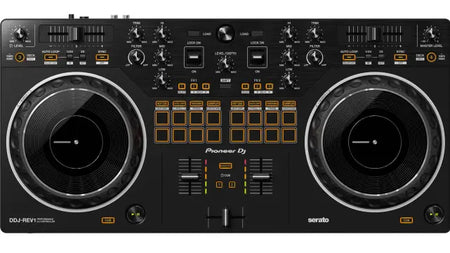Pioneer DJ DDJ-REV1 | Battle-Style 2-Channel | Serato DJ Lite Controller with Large Jog Wheels