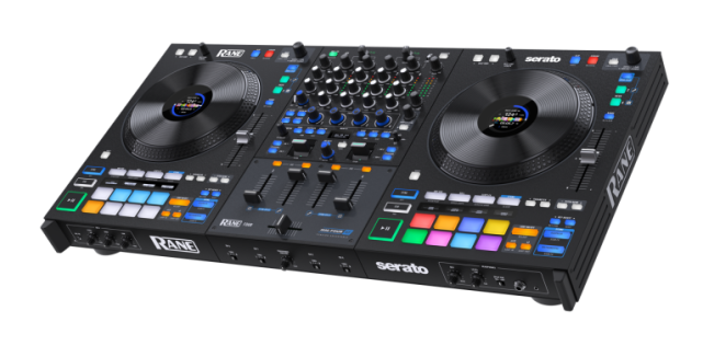 Rane FOUR | 4‑Deck Stems DJ Controller | Performance Pads & OLED Display