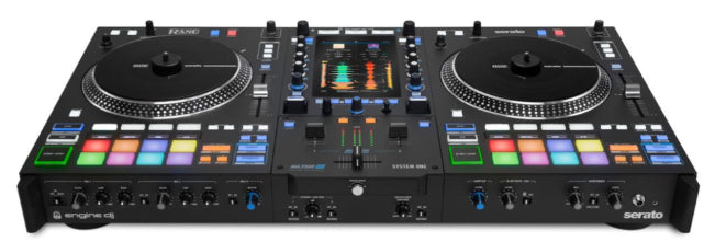 Rane System ONE | Motorized 7.2in Platters & FX Control | Standalone DJ System w/ Streaming & Serato Integration