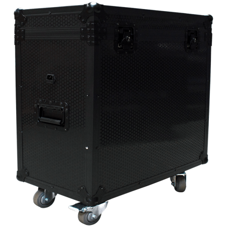 Rasha 6in1 Bullet Bar | Charging Road Case with Power In/Out | Holds 6 Fixtures + Cables