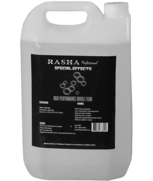 Rasha Bubble Fluid Pack of 4 | Long-Lasting, Non-Toxic Bubbles | Compatible with All Machines