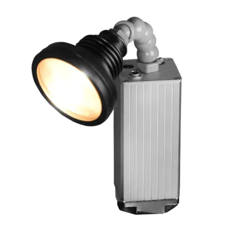 Rasha Bullet Pin Spot | 10W Warm White LED with Manual Zoom | Battery-Powered Magnetic Fixture