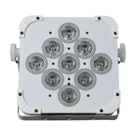 Rasha Crux White | Battery Wireless DMX Uplight | RGBWA UV with App Control