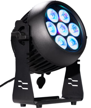 Rasha Par Guard | IP65 RGBWA+UV LED Par | 25° Beam with Wireless DMX & Presets