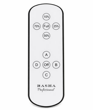 Rasha RP IR1 | IR Remote for Pinspots | Compact Control with Dimmer & Presets