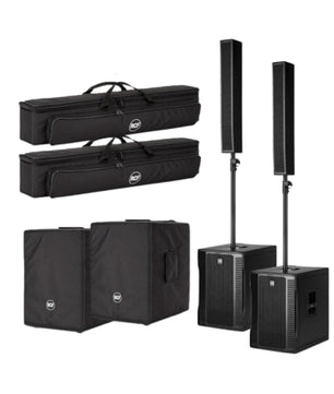 RCF Evox 12 Package | Column Array w/ Covers