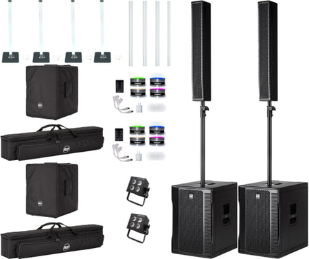 RCF EVOX 12 Package w/ Mobile Lighting