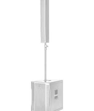 RCF Evox 12W (White) | 15″ Woofer – 130 dB | Portable Column PA System