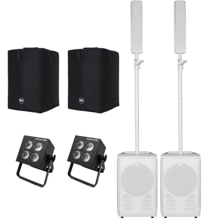 RCF EVOX J8 -W Package w/ Mobile Lighting