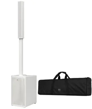 RCF EVOX J9W | 12in - 130dB | 2100W 3-Way Column PA System in White with DSP & BMC
