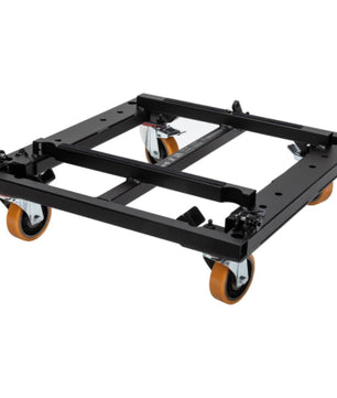 RCF KRT-WH 3X HDL 36 | Transport Dolly for 3 HDL 36 Cabinets | Heavy Duty Wheels with Brakes