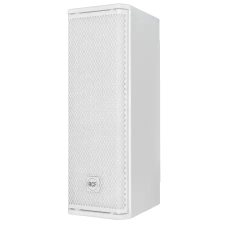 RCF NXL 14A White | 2x 6in - 128dB | Column-Style Active PA Speaker in White Finish