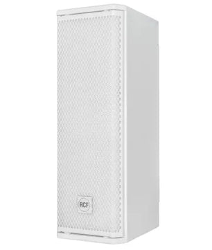 RCF NXL 14A White | 2x 6in - 128dB | Column-Style Active PA Speaker in White Finish