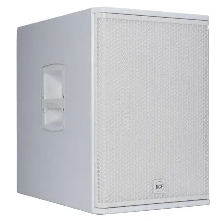 RCF SUB 15-AX White | 15in - 133 dB | Bluetooth DSP Subwoofer w/ Mixer & Crossover Presets
