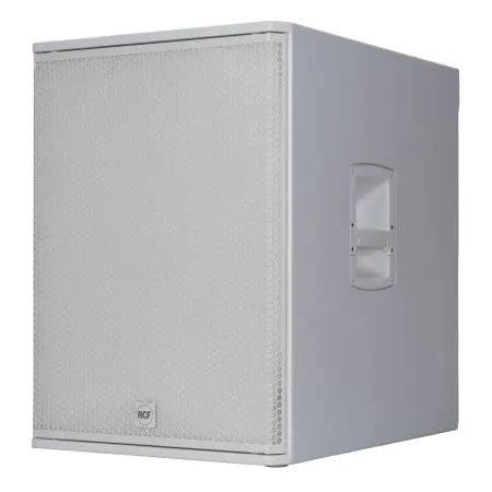 RCF SUB 18 AX W | 18in -135dB - DSP | Active White Subwoofer with Built-in DSP and Bluetooth