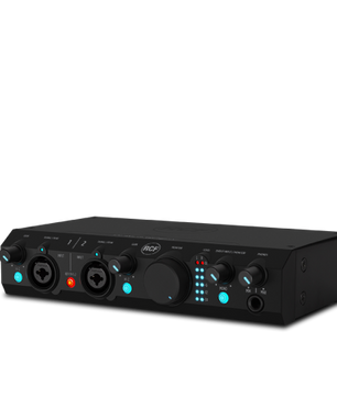 RCF TRK PRO2 | 2x2 USB Audio Interface - 24-Bit/192kHz | Studio-Grade Preamps & Zero-Latency Monitoring