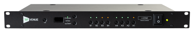 RF Venue 4 Zone | Multi-Zone Wireless Microphone Solution