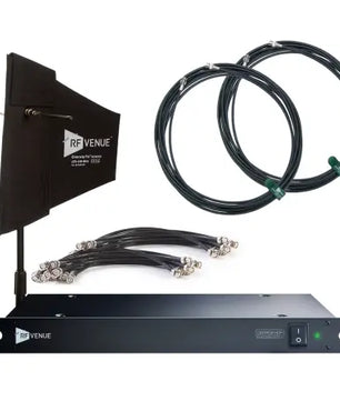 RF Venue DFIND9 Wireless Upgrade Pack | 9-Channel DISTRO9 HDR System | Diversity Fin Antenna with Coax Kit