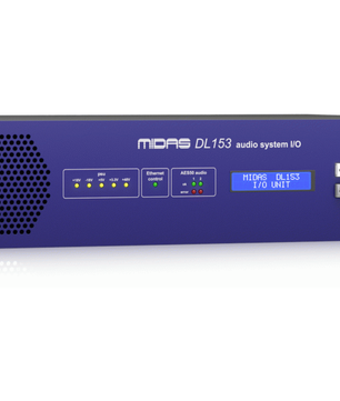Midas MDS-DL153 | 16x8 Digital Stage Box | 48/96kHz Operation with Remote CAT5 Control