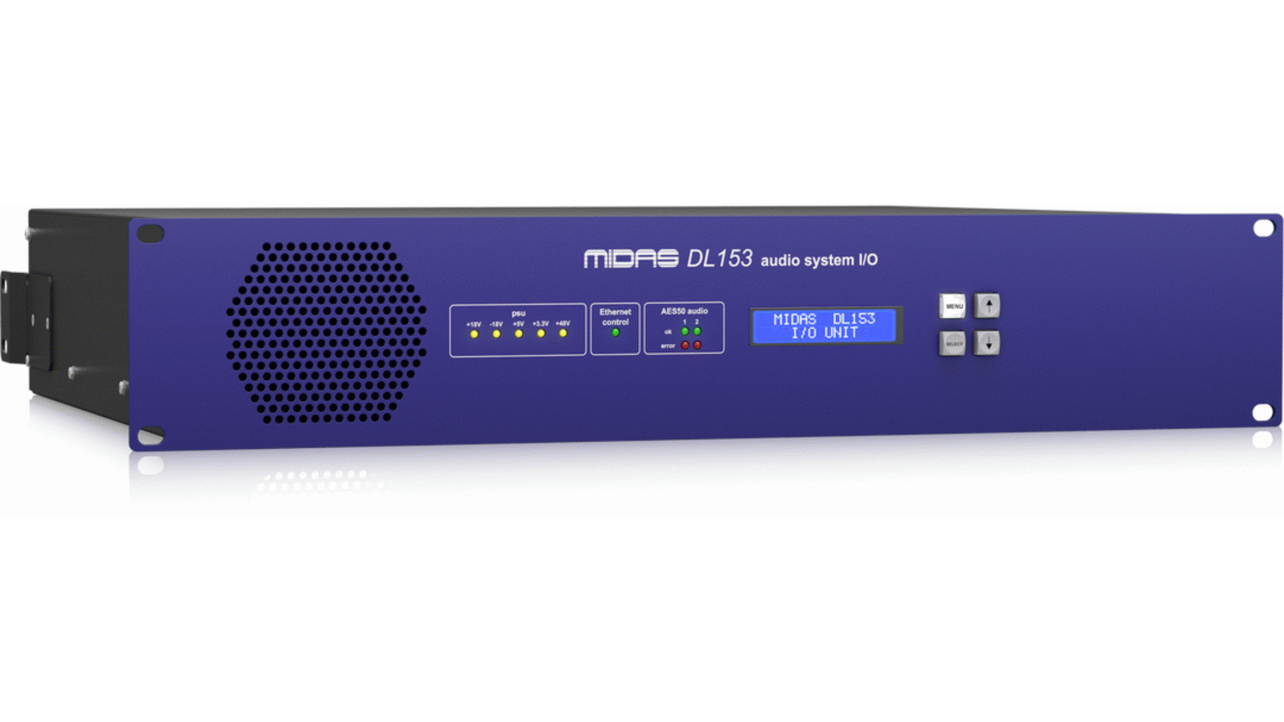 Midas MDS-DL153 | 16x8 Digital Stage Box | 48/96kHz Operation with Remote CAT5 Control