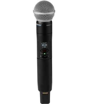 Shure SLXD24+/58-G57 | Handheld Wireless System with SM58 Mic | 138MHz Tuning & ShowLink Control