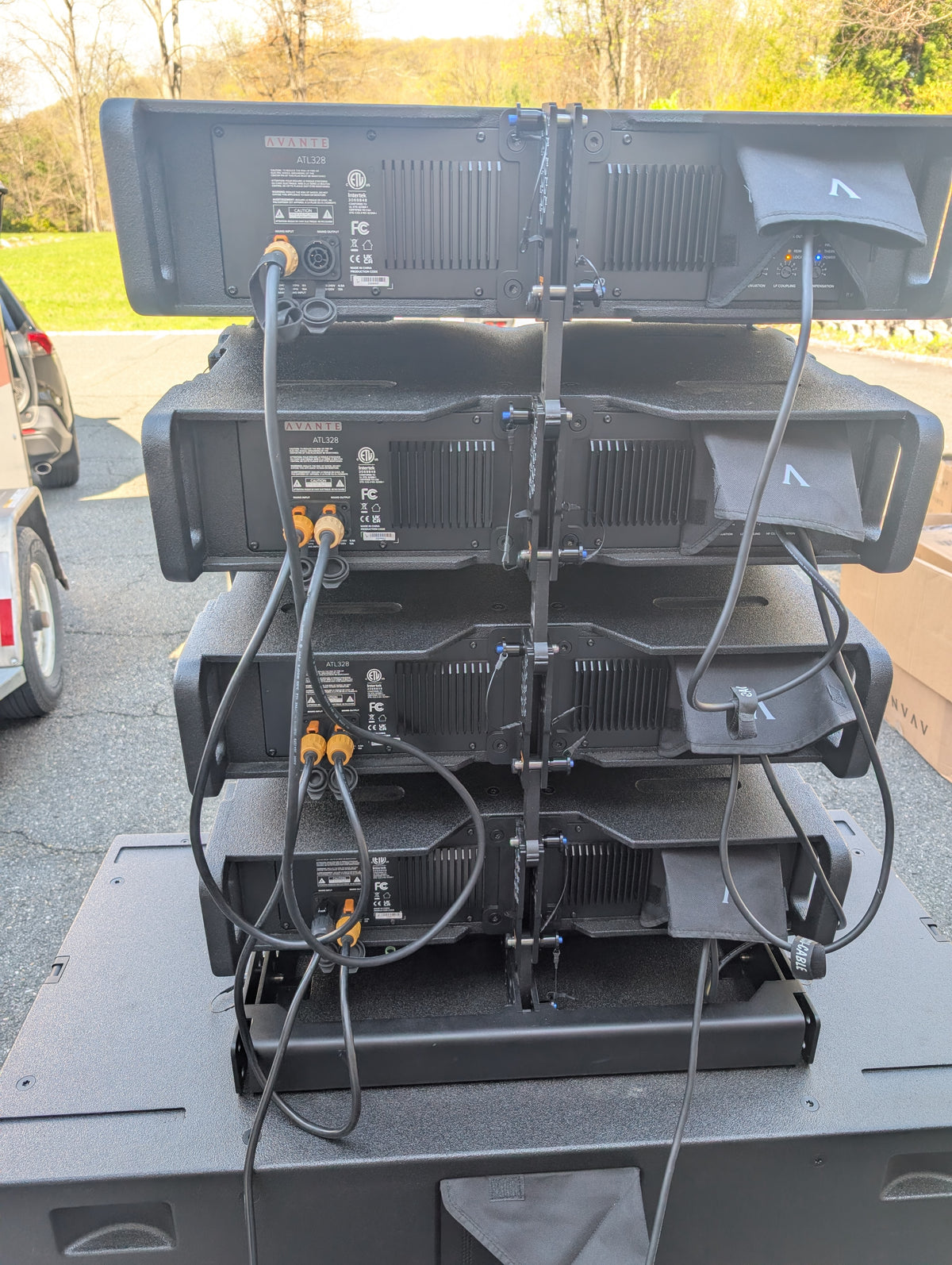 Avante ATL328 | Dual 8in - 127dB | 3 Way Active Line Array Module