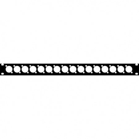 RTS BOP-1000 | 19" Rackmount Blank Panel for Audiocom Intercom Accessories