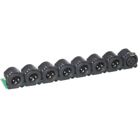 RTS TW-7W | 1-In, 7-Out Modular Microphone Splitter Card with XLR Connections