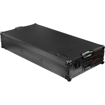 Odyssey FZDJMA9CDJWBL | DJ Coffin Case for DJM-A9 & CDJ-3000 | Black Label with Wheels