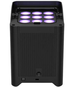 Chauvet DJ Freedom Flex H9 IP X6 | 100% Wireless Hex LED Uplight Kit | IP54 Outdoor-Ready with Charging Case