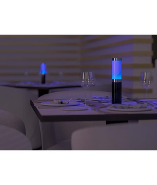 Ape Labs Table Light 2.0 Set of 1 Grey | Battery LED Table Light with Remote | IP65 360° Wireless Uplight Pack
