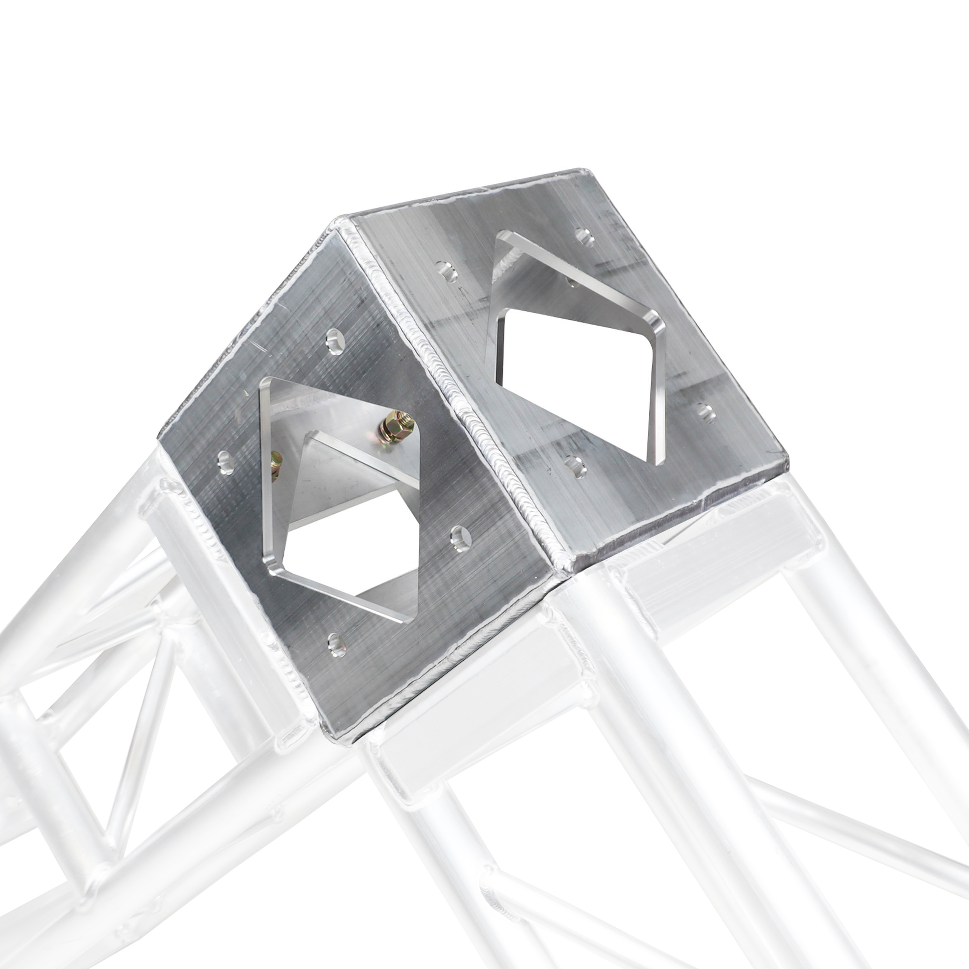 ProX XT-BT12-6WMK2 | 12in BoltX 6 Way Corner Block | Flushed Plates with Bolt Connection