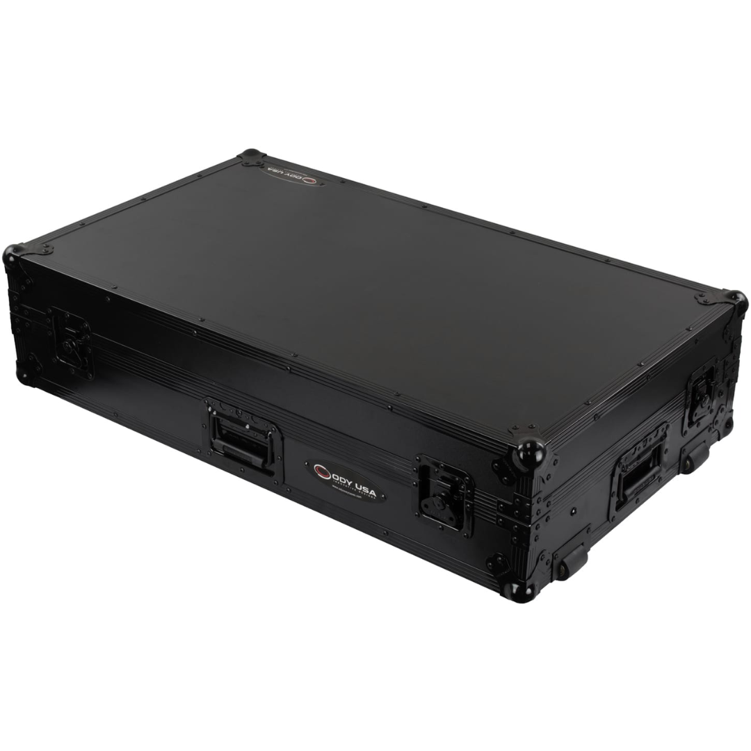 Odyssey RCGS-XDJAZWBL | Black Wheeled Case with Glide Platform | Fits XDJAZ Controller