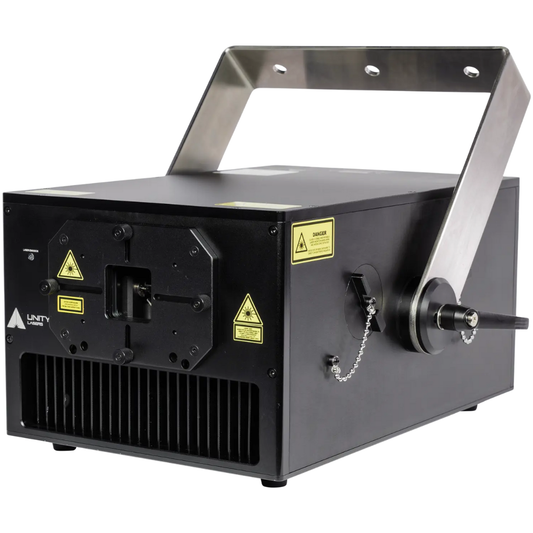 Pangolin Unity ELITE 40 PRO FB4 | 40W RGB Laser with IP65 Housing | FB4 DMX for Arena-Scale Outdoor Events