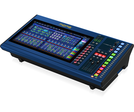 Midas MDS-HD96-AIR-CC-TP | Portable Digital Console in Travel Case | 144-Channel Mixer with Touchscreen