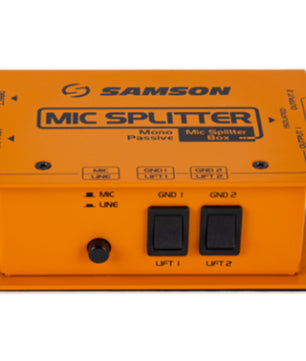 Samson SAMICSPLITT | XLR/TRS Mic Splitter | Passive 3-Output Signal Splitter
