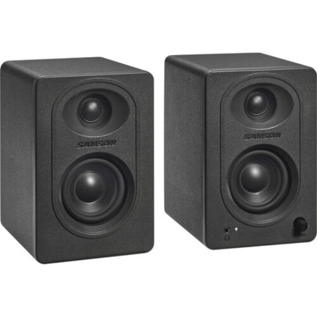 Samson SAMX3BT | 3in Bluetooth Studio Monitors | 80W Powered Speaker Pair