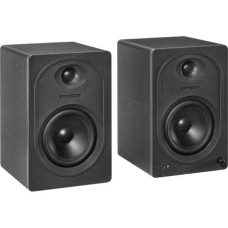 Samson SAMX5BT | 5.25in Bluetooth Studio Monitors | 80W Powered Speaker Pair
