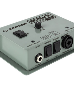 Samson SARETRACK | Passive Reamping DI Box | XLR/TRS Input for Guitar Amps