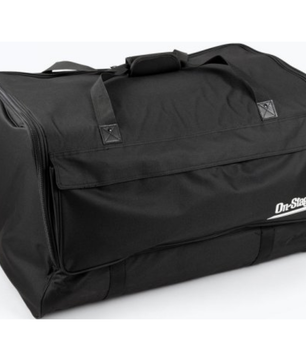 OnStage SB1500 | Bag for Most 15in Speakers | Padded Nylon Protection with Accessory Pocket