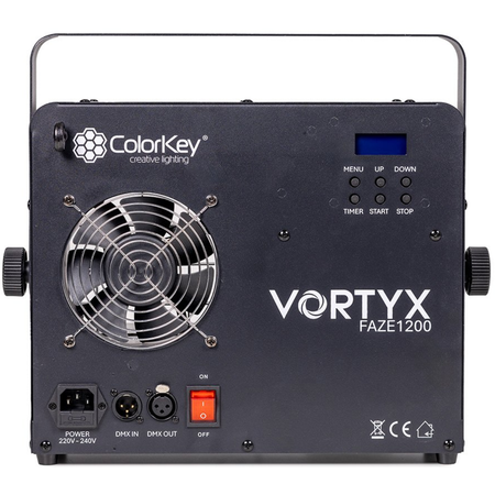 ColorKey VORTYX Faze 1200 | 1200W Faze Machine with 3000 CFM | Fast Heat-Up & Long Runtime