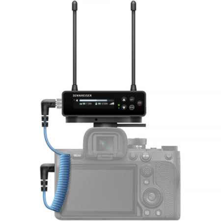 Sennheiser EW-DP EK (Q1-6) | 56MHz Digital UHF Receiver | Camera-Mount Wireless Audio