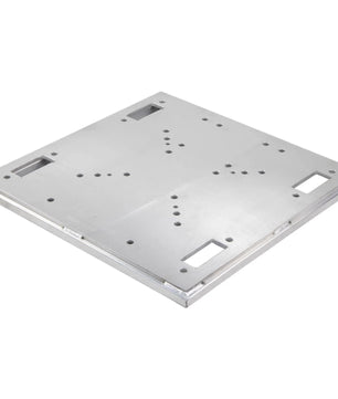 Show Solutions BP3030-ALU-R1  | 30in x 30in Raised Aluminum Base Plate | Heavy-Duty 12mm Stage Mounting Plate
