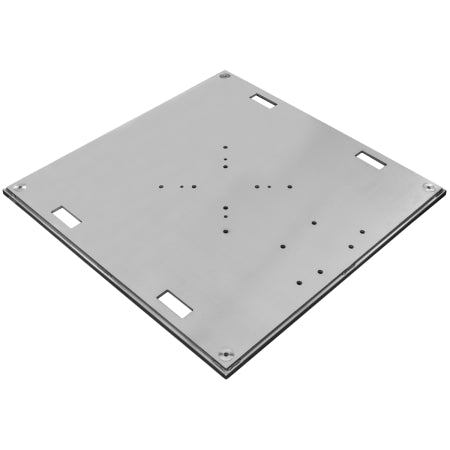 Show Solutions BP4848-ALU-R1 | 48in x 48in Aluminum Base Plate | 12mm Top Plate