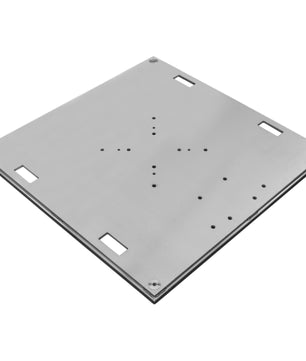 Show Solutions BP4848-ALU-R1 | 48in x 48in Aluminum Base Plate | 12mm Top Plate