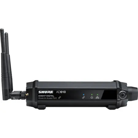 Shure AD610 | ShowLink Access Point for ADX & AXT | Real-Time Wireless Control via 2.4GHz
