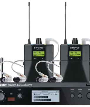 Shure PSM300 TwinPack Pro (P3TRA215TWP-G20) | In-Ear Monitoring System