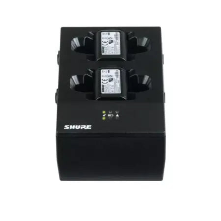 Shure SBC200 US| 2-Bay Charging Station | For SB900-Series Batteries
