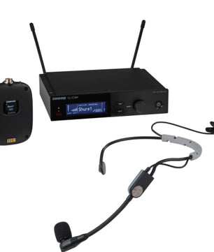 Shure SLXD14+/SM35-G57 | Wireless Headset System with SM35 Mic | 138MHz Tuning & ShowLink Control
