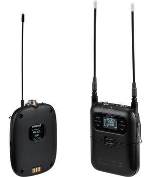 Shure SLXD15+-G57 | Portable Wireless System for Field Audio | 138MHz Tuning & ShowLink® Control